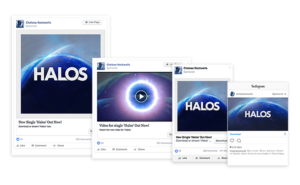 Halos Artwork Social Media Examples