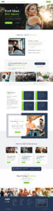 Mint Website Home Page Design
